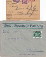 Bayern/DR/All.Bes./BRD - Bamberg 29 Belege ex 1847/1990