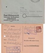 Bayern/DR/All.Bes./BRD - Bamberg 29 Belege ex 1847/1990