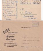 Bayern/DR/All.Bes./BRD - Bamberg 29 Belege ex 1847/1990