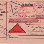 DR - Bamberg 1930 23 Pfg. AFS "Raulino Tabakfabriken" Nachnahmedrucksache