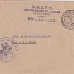 FZ - Baden-Baden 1947 franz. Dienstbrief (Service de Licences) n. Wehr