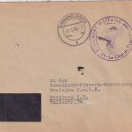 FZ - Emmendingen 1946 franz. Dienstbrief (Gouvernement Militaire) n. Freiburg