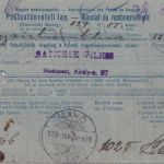 Ungarn - 1 K. + 60 f. Parlament Nachnahmekarte Mako - Budapest 1920