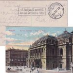 Ungarn - Rákosszentmihály 1915 Feldpostkarte zweispr. Ra2 Von der Armee im Felde