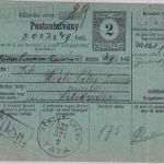 Ungarn - 2 f. Ganzsache/Dienstpostanweisung Tata - Felsögalla 1920