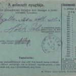 Ungarn - 2 f. Ganzsache/Dienstpostanweisung Tata - Felsögalla 1920