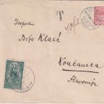 Ungarn/Kroatien - 10 f. Krone Ganzsache/Brief Daruvar - Koncanica 22.11.19