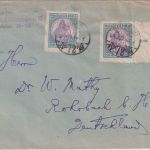 Ungarn - 2x2.000 K. Patrona Hungariae Brief Budapest - Heidelberg 16.6.24