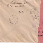 Ungarn - 40+50 f. Kirchen Einschreibebrief n. PALÄSTINA Budapest 10.9.40