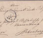 Bayern - Toelz 8. NOV K1 Dienstbrief n. Hohenburg b. Lenggries 1871 m. Inhalt