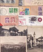 Bayern/DR/All.Bes./BRD - Miesbach 19 Briefe/Ganzsachen/Ansichtskarten ex 1904/76