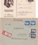 Bayern/DR/All.Bes./BRD - Miesbach 19 Briefe/Ganzsachen/Ansichtskarten ex 1904/76