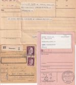 DR/BRD - Oberaudorf Telegramm/Paketkarte/Anschriftenprüfung ex 1942/1978