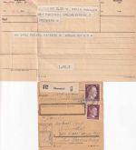 DR/BRD - Oberaudorf Telegramm/Paketkarte/Anschriftenprüfung ex 1942/1978