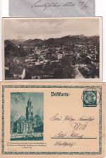Bayern/DR/BRD - Bad Aibling 9 Briefe/Ganzsachen/Ansichtskarte ex 1911/1997