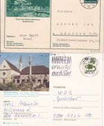 Bayern/DR/BRD - Bad Aibling 9 Briefe/Ganzsachen/Ansichtskarte ex 1911/1997