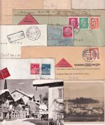 Bayern/DR/All.Bes./BRD - Prien (Chiemsee) 11 Briefe/Postkarten/AK ca. 1873/1972