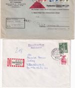 Bayern/DR/BRD - Traunstein 17 Belege(Briefe/Ansichtskarten/Notgeld) ca.1830/1976