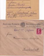 Bayern/DR/BRD - Berchtesgaden 22 Belege ca.1873/1981