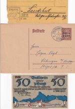 Bayern/DR/BRD - Oberammergau 26 Belege ca.1900/1984