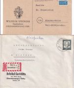 Bayern/DR/BRD - Oberammergau 26 Belege ca.1900/1984