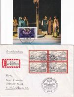 Bayern/DR/BRD - Oberammergau 26 Belege ca.1900/1984