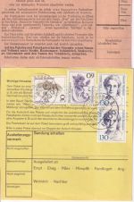 BRD - Altdorf ü. Landshut 2 Paketkarten 1963/1992
