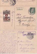 Bayern/DR/All.Bes./BRD - Landshut 26 Belege/1 Vignette ex 1885/1980