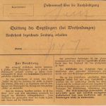 Bayern - 50 Pfg. Ludwig/Friedensdruck Paketkarte Oberammergau - Landshut 1916