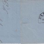 Bayern - Waging 19/5 HKS 3 Kr. Wappen geschn. großes Briefstück/Brief-Vds.