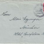 DR - 12 Pfg. Hindenburg Brief SST Berchtesgaden Geburtstag d. Führers 20.4.1937