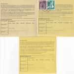 BRD - Marklkofen 3 Paketkarten ex 1985/88