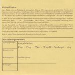 BRD - Kröning 2 unfreie Paketkarte n. München (Gebühr 4,40 DM)
