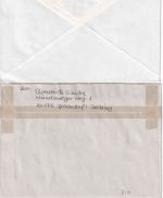 BRD - Kröning 1987/1995 2 Einschreibebriefe alte/neue PLZ n!