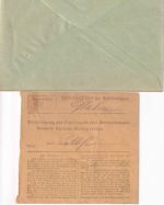 Bayern - Waldkirchen Paketkarte 1919 + Ortsbrief 1920