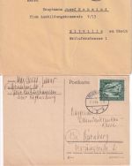 Bayern/DR/All.Bes./BRD - Regensburg 63 Belege ex 1834/1996