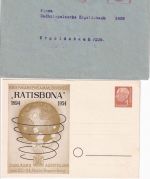 Bayern/DR/All.Bes./BRD - Regensburg 63 Belege ex 1834/1996
