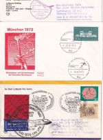 Bayern/DR/All.Bes./BRD - Regensburg 63 Belege ex 1834/1996