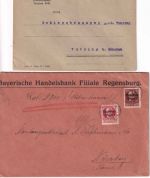 Bayern/DR/All.Bes./BRD - Regensburg 63 Belege ex 1834/1996
