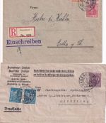 Bayern/DR/All.Bes./BRD - Regensburg 63 Belege ex 1834/1996