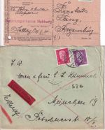 Bayern/DR/All.Bes./BRD - Regensburg 63 Belege ex 1834/1996