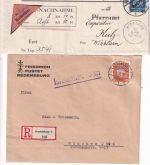 Bayern/DR/All.Bes./BRD - Regensburg 63 Belege ex 1834/1996
