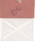 DR/BRD - Vilseck 1923/1962 1xBrief n. JUGOSLAWIEN, 1xDrucksache