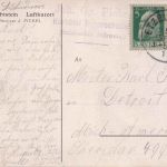 Bayern - 2x5 Pfg. Luitpold Karte n. USA K1 Etzelwang - Detroit 1911