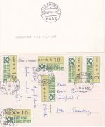 Bayern/DR/BRD - Geiselhöring 9 Belege ex 1884/1986