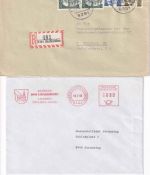 Bayern/BRD - Strasskirchen b. Straubing 3 Belege 1909/1985