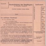 BRD - 2x60 Pfg. Bed. Deutsche Paketkarte Massing - Staffelstein 1963