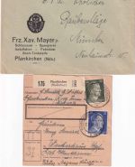 Bayern/DR/All.Bes./BRD - Pfarrkirchen 12 Belege 1913/1978