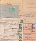 DR/All.Bes./BRD - Plattling 6 Belege ex 1930/1965