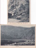 Bayern/DR - Regen 5 Belege (Paketkarte, Ganzsachen etc.) ex 1911/1925